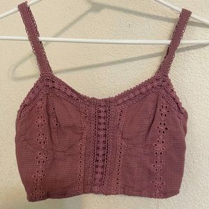 BUSTIER STYLE TANK CROP TOP Y2K CLASSY TRENDY